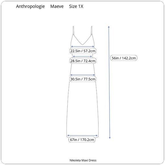 Anthropologie Maeve Nikoleta Maxi Dress - Picture 3 of 4